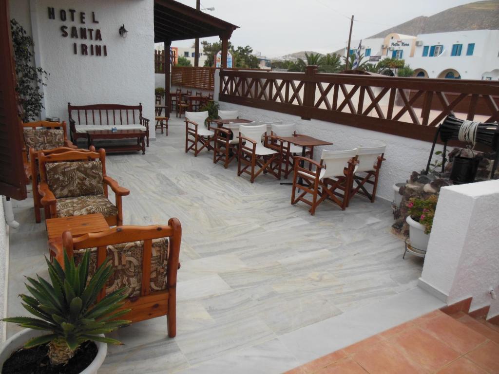 Santa Irini Hotel Perissa  Luaran gambar
